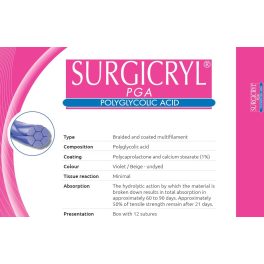 SMI  Surgicryl PGA Sutures